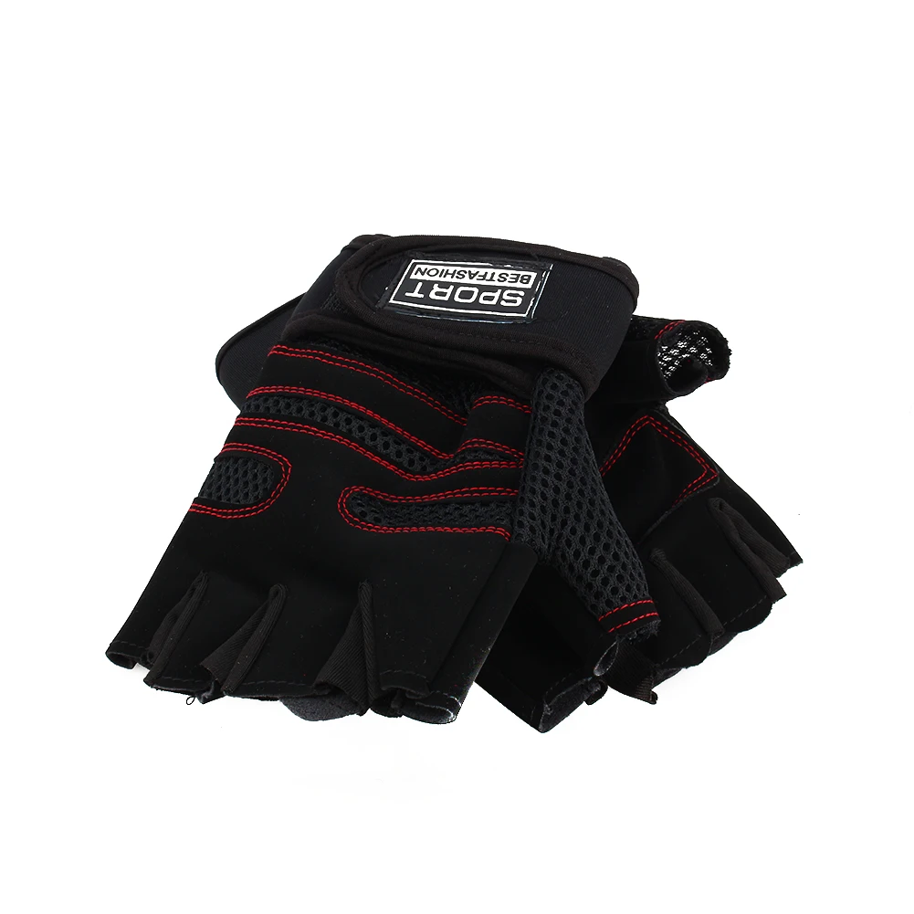 Перчатки для фитнеса перчатки для занятий тяжелой атлетикой для тренировки, бодибилдинга Спортивная кожаная перчатка для мужчин и женщин