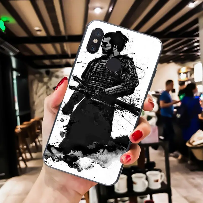 Japanese samurai oni mask