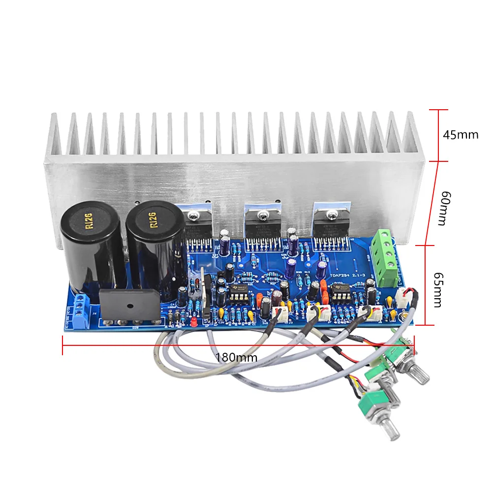AIYIMA TDA7294 80 Вт * 2 + 100 HIFI Fever 1 канал сабвуфера усилитель мощности аудио Плата с