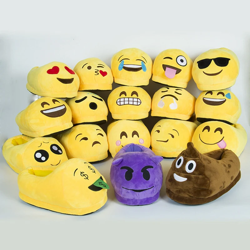 Emoji Slippers Emoji Ciabatte Pantofole Da Interno Con Emoji