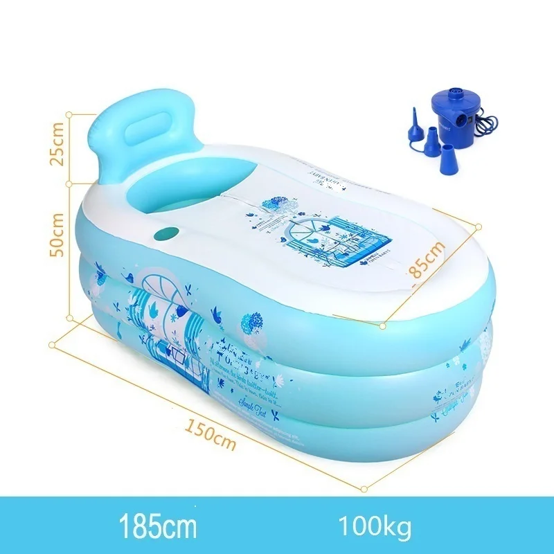 Baignoire Pliable Badkuip Springkussen ножка для взрослых портативная надувная Ванна Banho Banheira