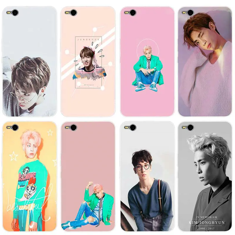 Мягкий чехол для телефона HTC U11 Desire 530 630 626 628 816 820 One A9 E9 M7 M8 M9 M10 Plus Korea Star Jonghyun Key Shinee
