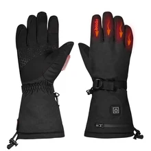 Перчатки с электрическим подогревом зимние теплые лыжные перчатки с перезаряжаемой батареей теплые перчатки Зимние перчатки для лыжного спорта