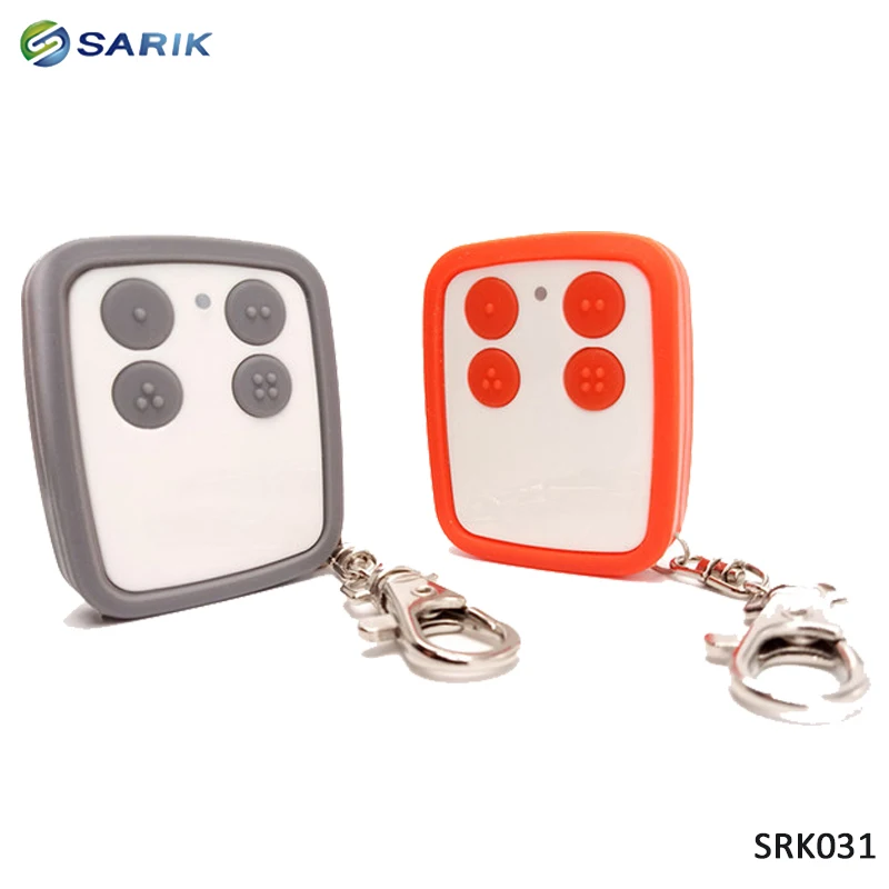 

Universal Multi frequency 280-868MHZ Fob Remote Control rolling code fixed code Garage door opener 4 Button Key