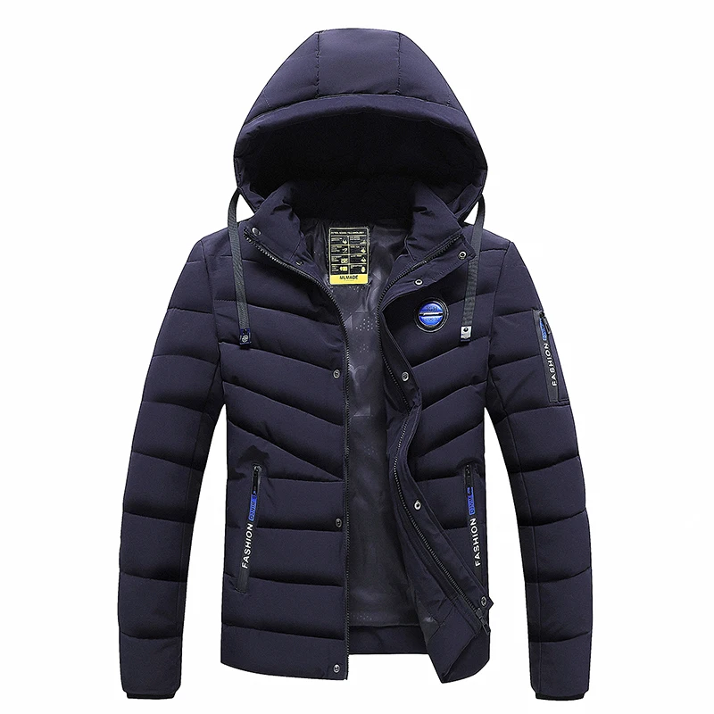 Men 2022 Winter New Hot Windproof Warm Thick Jacket Parkas Coat Men Autumn Brand Outwear Fashion Hooded Classic Casual Parka Men 3