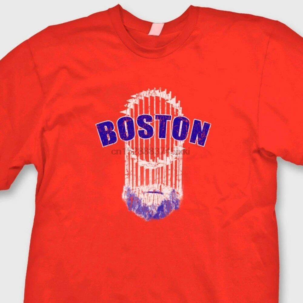 Boston Beard Trophy World Series Champs 2013 Футболка Red Sox футболка|Футболки| |