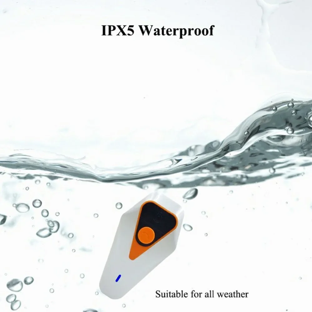 Wt002 1000M Ip67 водонепроницаемый мотоциклетный шлем рация мотоциклетная рация наушники с fm-радио