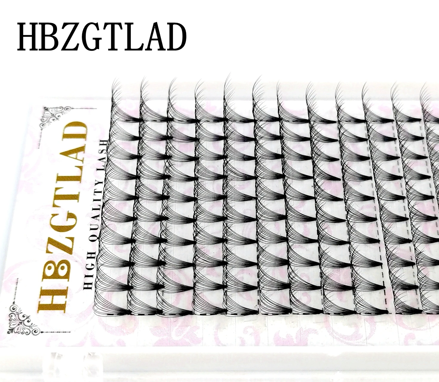 HBZGTLAD 16  Premade   6D/10D  þƾ  ª ٱ Ӵ Ȯ Pre made Lash Extension Faux Mink