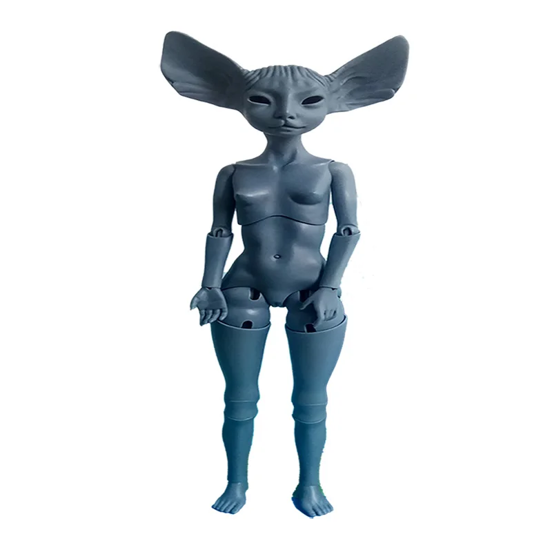 AQK 1/4 BJD/квартер Сфинкс кошка кукла растение уши серый S горшок бесплатные глаза|1/4