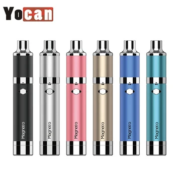 

Original Yocan Magneto Kit 2020 Version 1100mAh battery Vaporizer Kit Electronic Cigarette Vape Pen Kit e cigarettes 0.6ohm