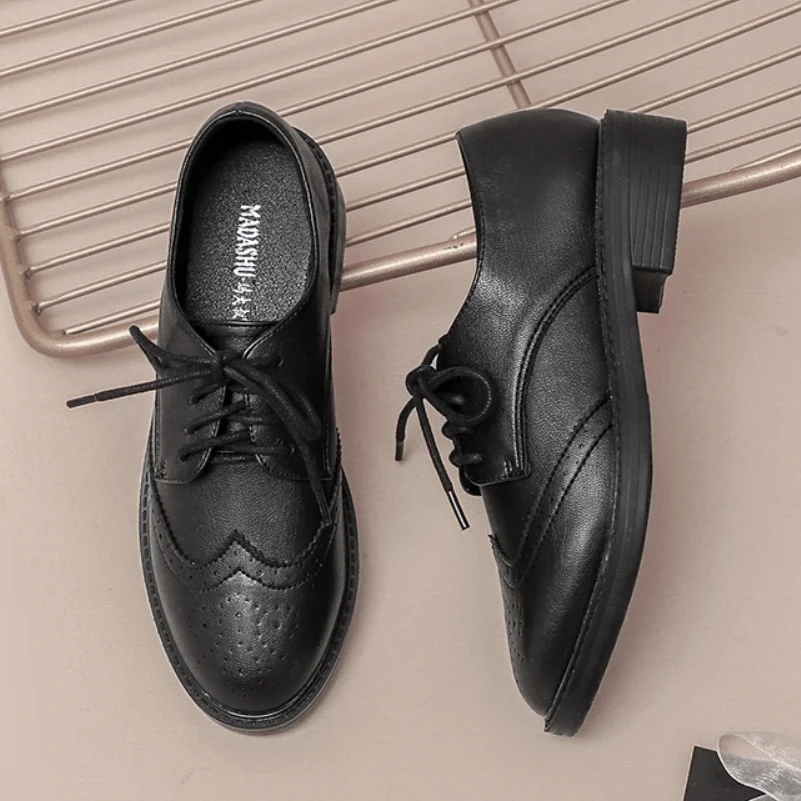 zapatos de vestir marrones mujer