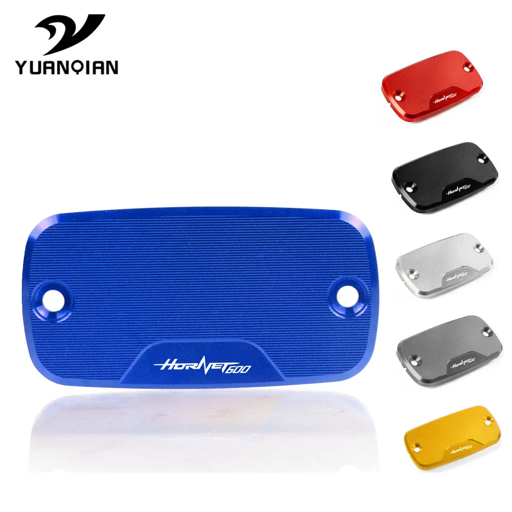 

Motorcycle CNC Aluminum Power Part Front Brake Fluid Cap Reservior Cover Master Cylinder Plug FOR Honda Hornet 600 1998-2014