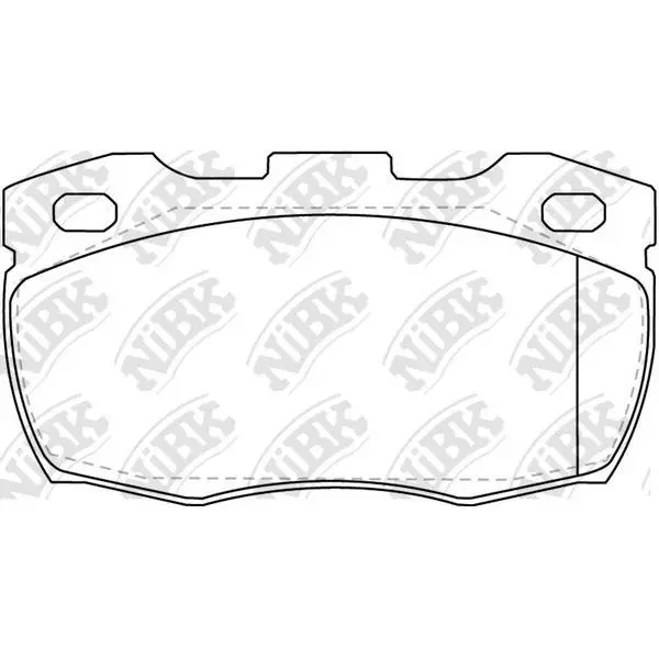 Колодки дисковые п.\ Land Rover Defender 2.5/3.5/3.9/2.5TD 92 NI