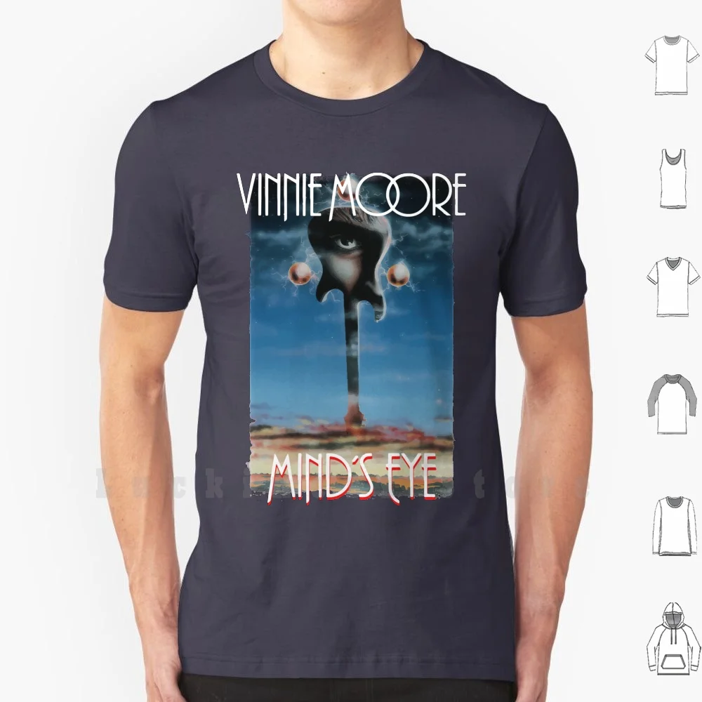 Vinnie Moore Guitar Hero T Shirt 6Xl Cotton Cool Tee Vinnie Moore Vinnie Moore Guitar Minds Eye Heavy Metal Hard Rock 80S Music
