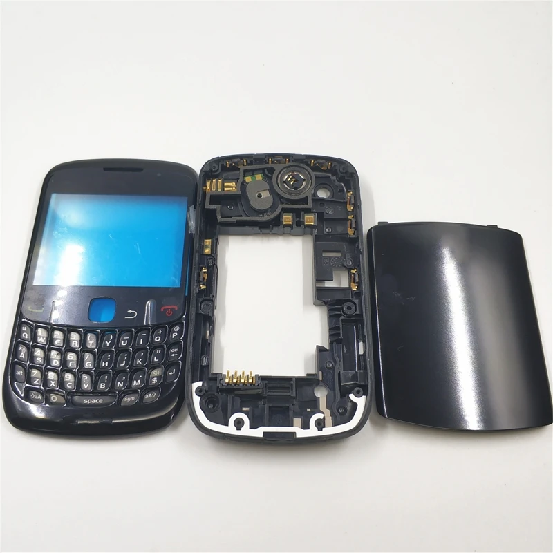 Высокое качество оригинальный Full Корпус для Blackberry Curve 8520 полное покрытие чехол