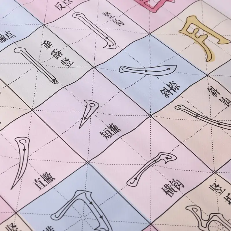 Многоразовая Волшебная водная ткань для рисования, кисть для рисования, Китайская каллиграфия, прокрутка для детей, раннее образование