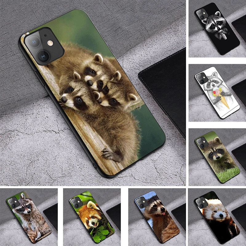 Чехол для телефона с уникальным дизайном енота iPhone 11 Pro SE 2020 Max 6 6S 5 5S XR X XS MAX 8 7