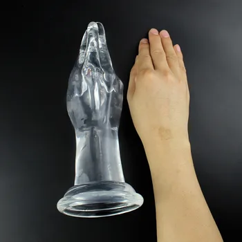 Huge artificial Hand dildo with suction cup big penis fisting sex toys Big Penis for women expander adult sex toys Large dick 5