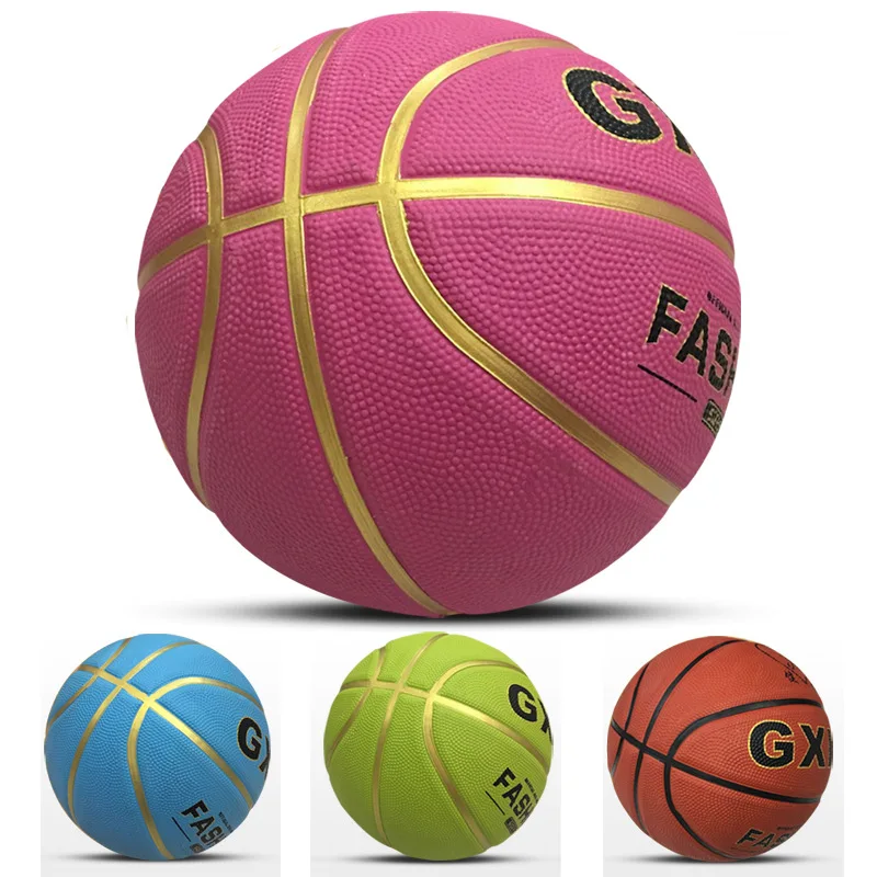 Children Rubber Basketball 3 Toy Pat Ball No. 7 Only Basketball Baby No. 5 Ball Kids