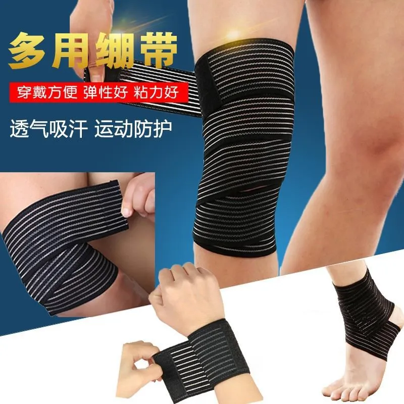 

Elasticity Boxing Bandage Breathable Wrist Tensile Practicingfoot-Sports Bandage Bracer Fixed Winding Knee Strong Viscous Yu