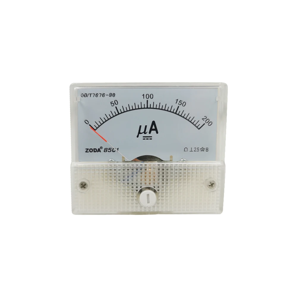 1 шт. 85C1 mA 30mA 50mA 50uA 500uA DC прямой аналоговый измеритель Панель Ампер тока
