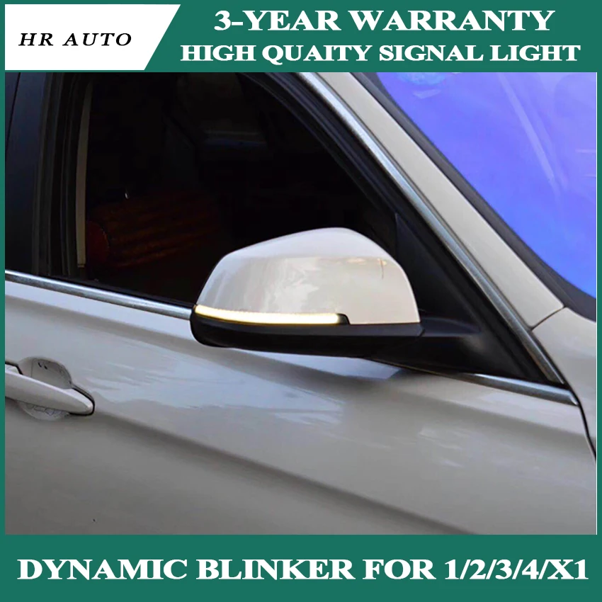 

Dynamic Turn Signal LED Rearview Mirror Indicator Blinker Light For BMW 1 23 4 Series X1 F20 F21 F22 F23 F30 F31 F34 F32 E84 i3