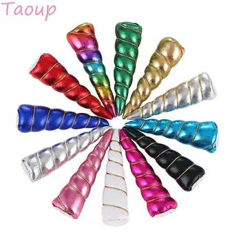 

Taoup 6pcs Cartoon Unicorn Horns Creative Handmade Birthday Gifts DIY Crafts Unicorn Headband Hair Accessories Baby Shower Decor