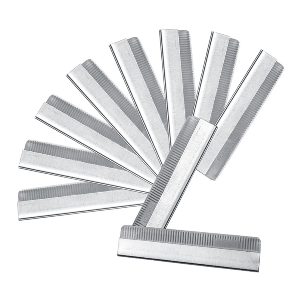 10Pcs/set Eyebrow Razor Trimmer Blade Facial Knife Hair Removers Shaper Professional Make Up Tools Shaver Shaving Tool