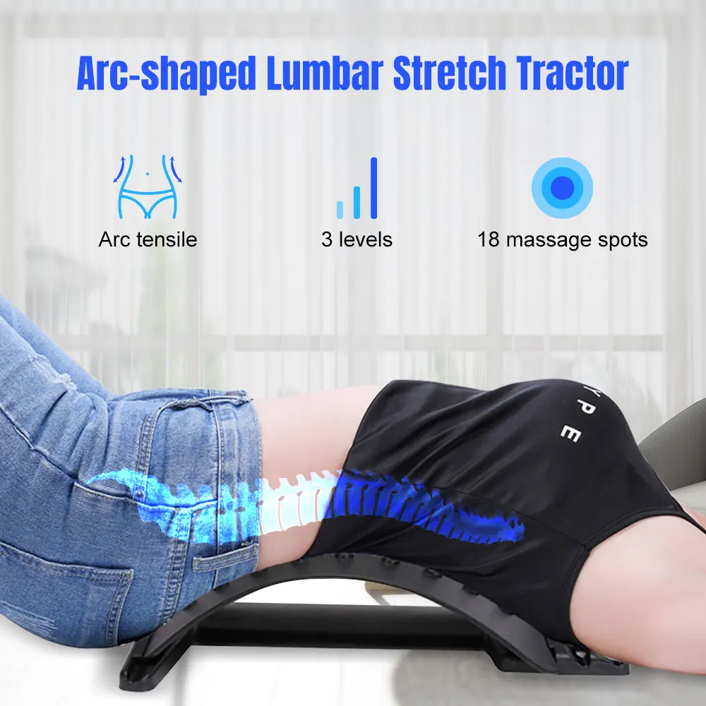 Étireur Dorsal Et Lombaire – Appareil De Massage Pour Le Dos – Ergonomique