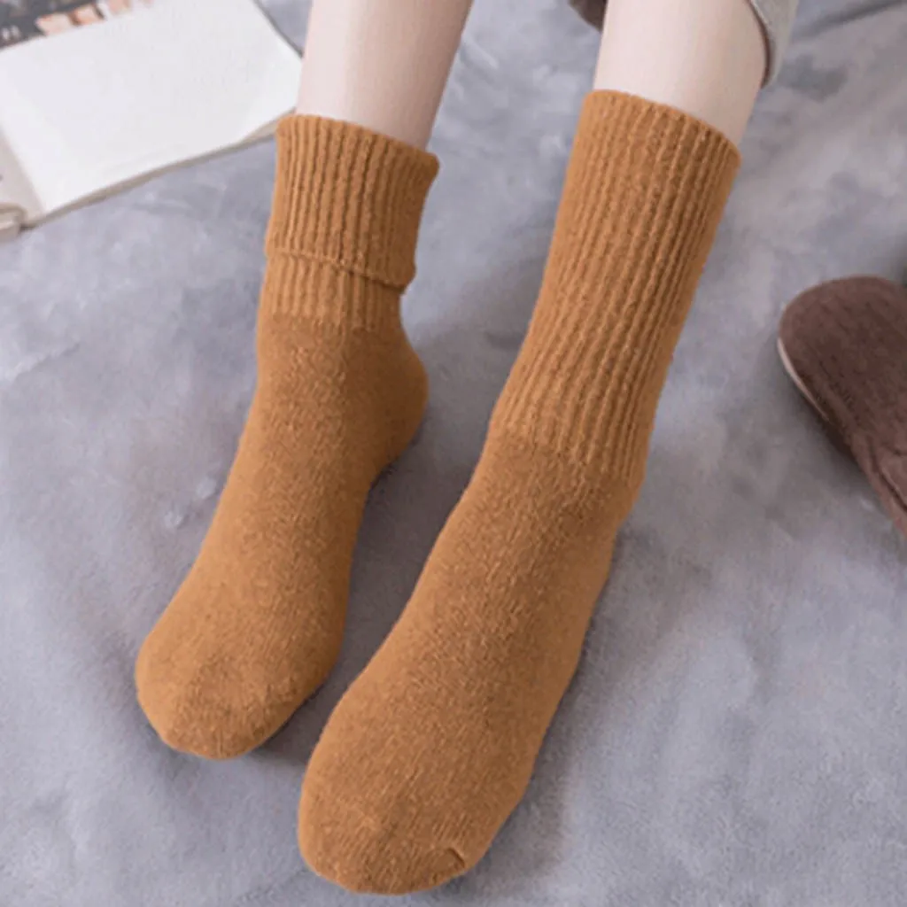 Женские носки, Осень-зима, хлопковые полосатые короткие носки, Повседневная Уличная одежда, счастливые носки, женские милые носки для девочек, коричневые
