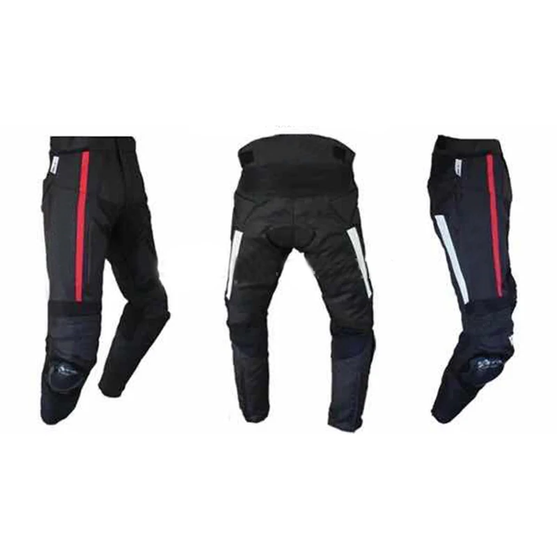 

Motorcycle DK-801 Dain Tex Riding Pants with inside Cotton Lining for Winter Racing Pants Can Put Knee Sliders H