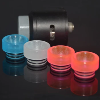 

10pcs Epoxy Resin 810 Luminous fluorescent Mouthpiece Vape Drip Tip for Kennedy 24 Tank TFV12 TFV8 Atomizer Kennedy 24 RDA RTA