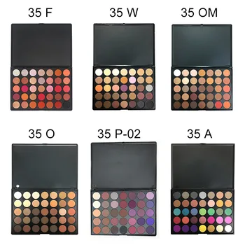 

color eye shadow makeup Pearl matte large color eye shadow plate