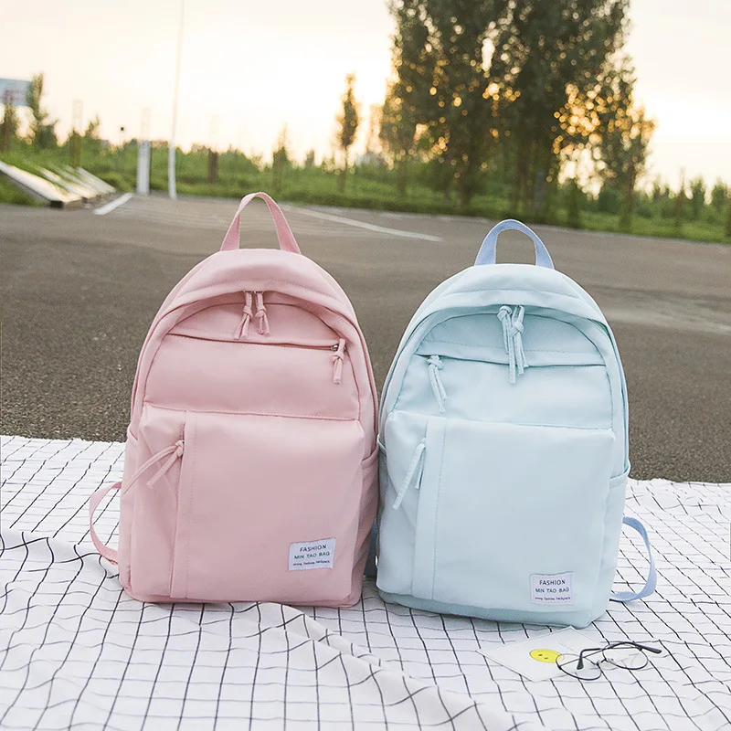 

Casual Nylon Women Backpack School Bags For Teenagers Girls college style student Backpack Female Rucksack Mochilas Feminina