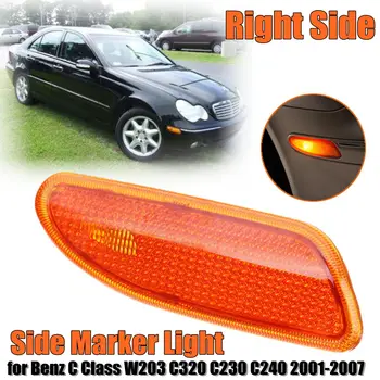 

Auto Left Right Side Marker In Bumper Turn Signal Light For Mercedes for Benz W203 C320 C230 C240 2001 2012 ~2007 2038200821 New