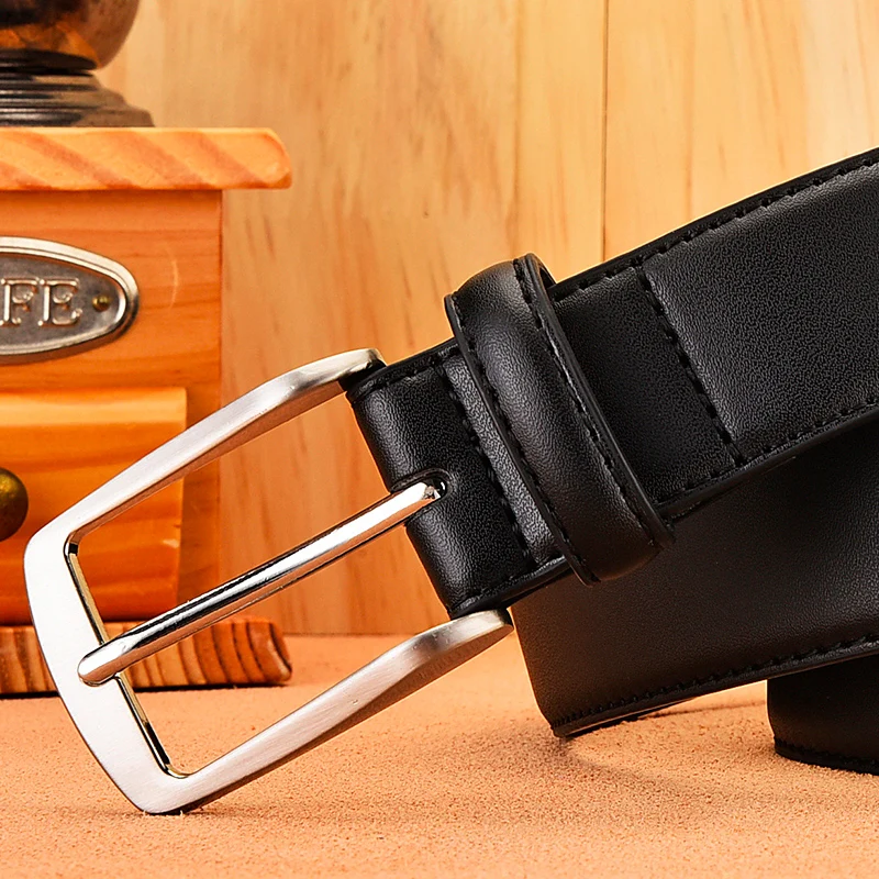 Famous Brand Luxury Designer Belts for Men's Classic Pu Leather Pin  Buckle Waist