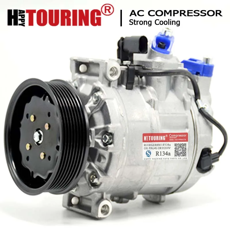  For Audi A4 A6 AC Compressor For AUDI A4 2004-2008 AUDI A6 3.0 TDI 2004-2011 8E0260805AT 8E0260805B
