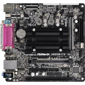 

Motherboard ASRock J4005B-ITX 2xDDR4 Mini-ITX motherboard AC'97 8ch (7.1) GbLAN + VGA + HDMI