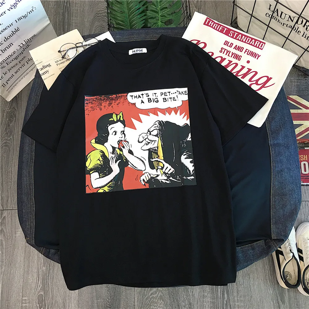 MaY 8051 hei Harajuku/женская футболка с длинным рукавом в стиле хип-хоп, Ulzzang, футболки в Корейском стиле с буквенным принтом, осенние модные черно-белые топы для девочек - Цвет: MaY 8051 hei