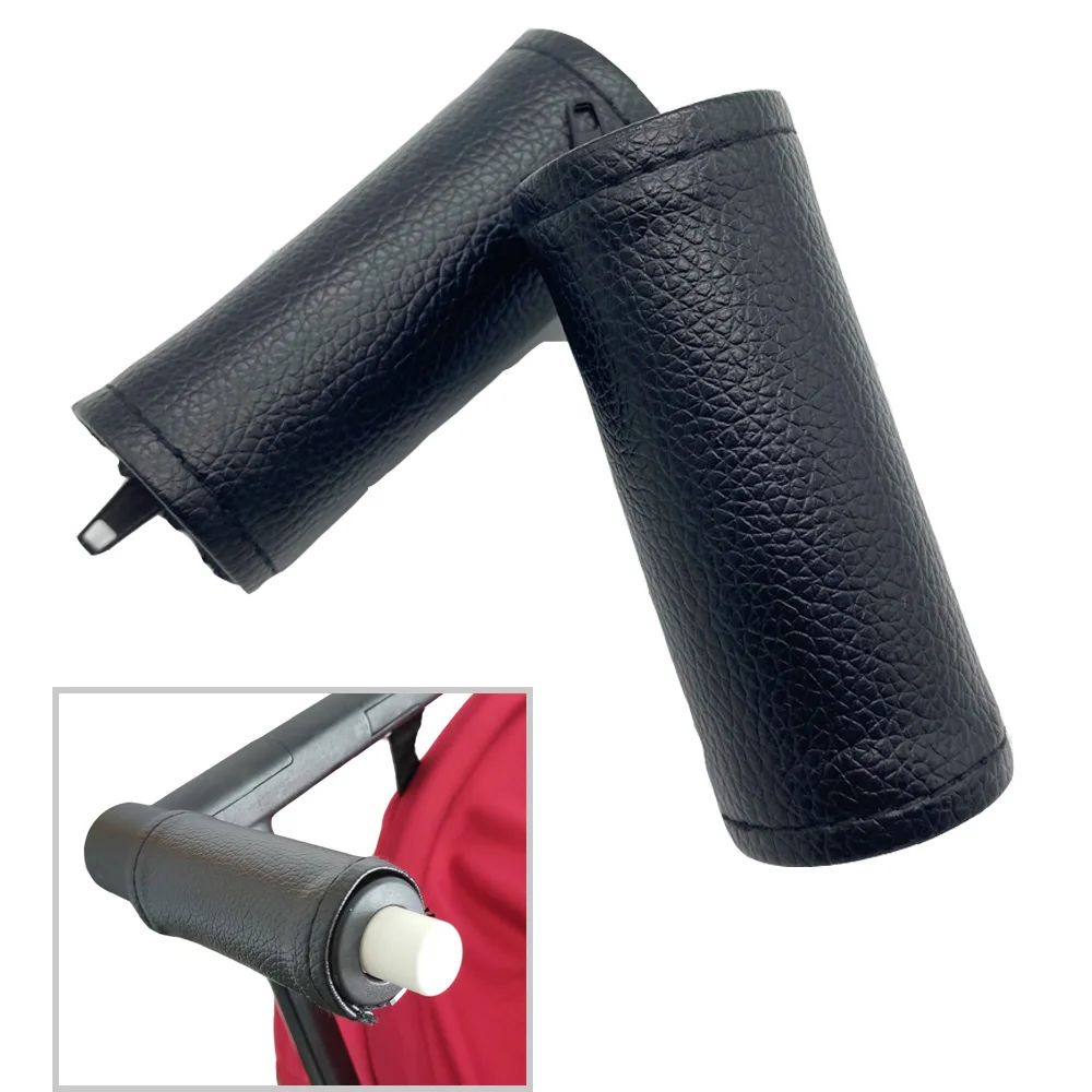 2pc/set 1:1 Baby Stroller Accessories Handle PU Leather Cover for GB POCKIT+ All City Cybex Libelle Handle Protective Case
