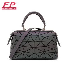 2019 nuevos bolsos de lujo para mujer Geometry luminosos bolsos de hombro para mujer bolsos de diseñador bandolera para mujer bolsa principal de mujer