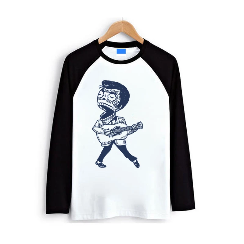 Ручной рисунок милая футболка с рисунком скелета звезды татуировки дизайн в