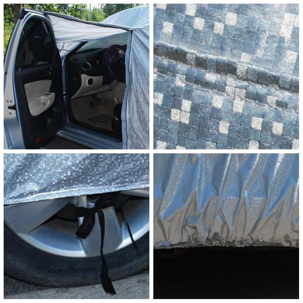 Универсальные хлопковые Чехлы для автомобиля зимние на открытом воздухе