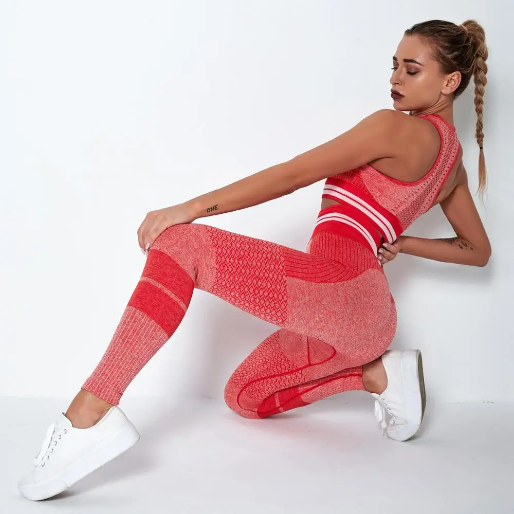 Спортивный костюм из 2 предметов Женский для йоги спортивный бюстгальтер