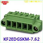 PLUG-IN Bloco TERMINAL 2EDGK 7.62 milímetros 2PIN