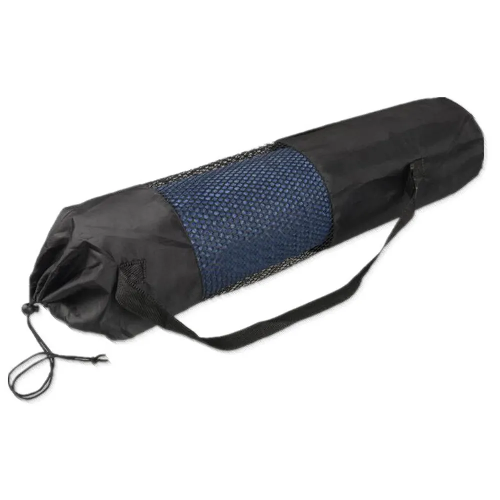 Durable Yoga Mat Bag Portable Yoga Mat Breathable Mesh Bag Nylon Carrier Washable Adjustable Strap Carry Bag Fitness Exercise528