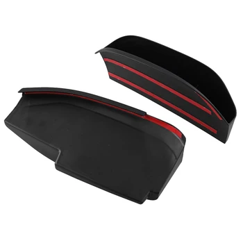 

2x Car Console Side Storage Box DIY Organizer Tray Fit For Jeep Wrangler JK JKU