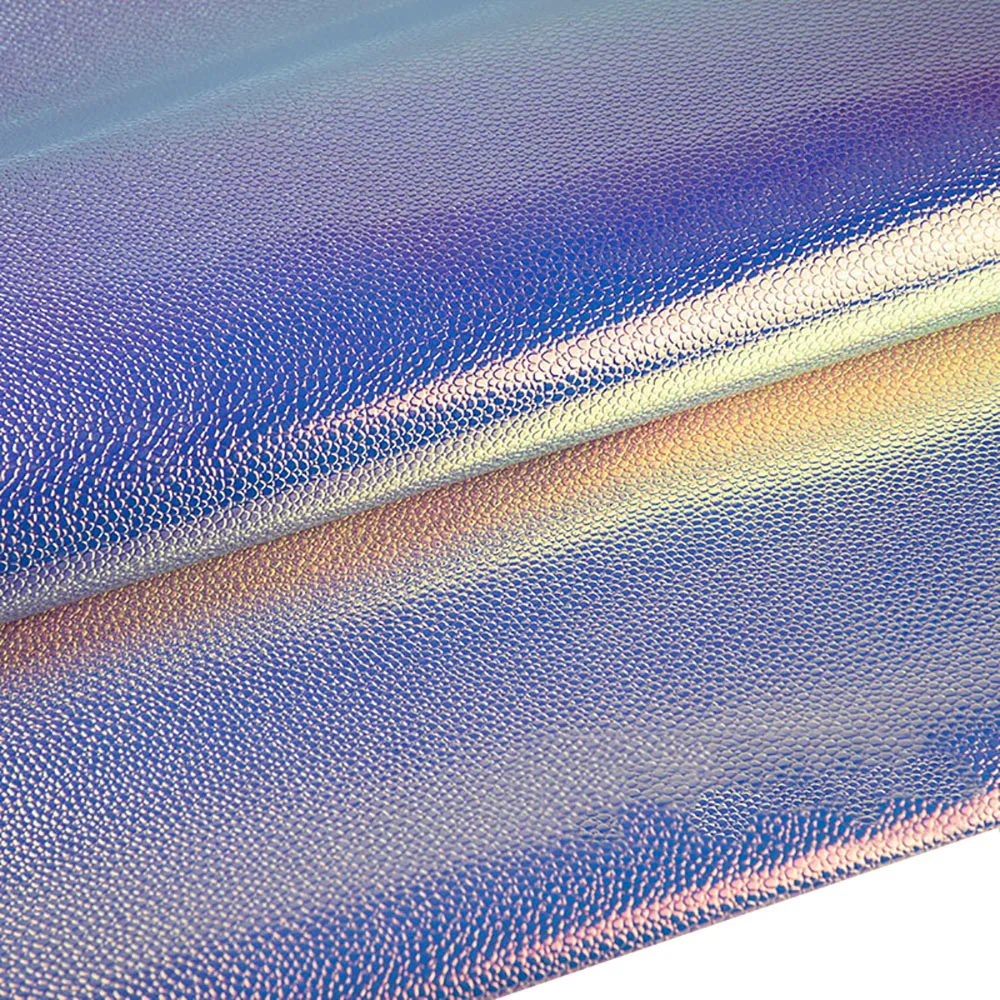 Lychee Life DIY A4 Красочные Зеркальные лазерные ПУ искусственная кожа ткань высокого качества водонепроницаемый синтетический кожаный швейный материал