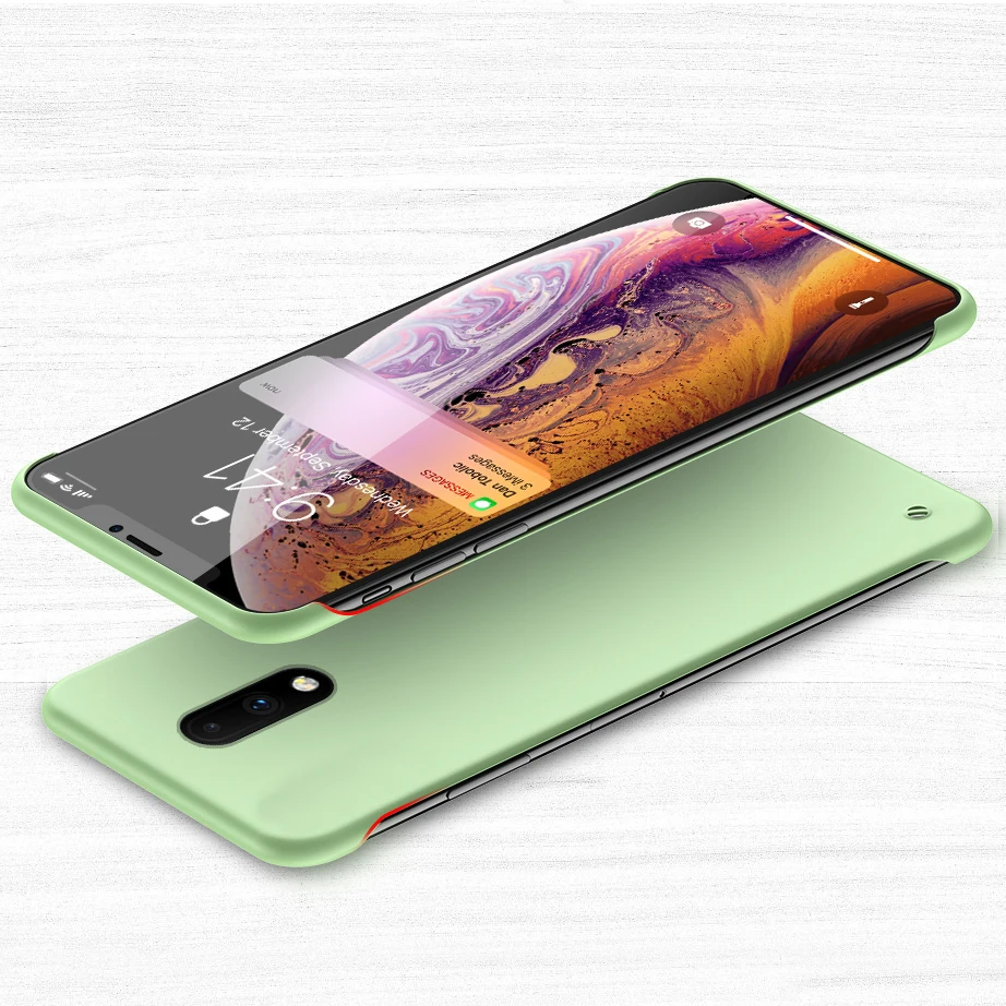 Ультратонкий чехол для OnePlus 7 Pro безрамный матовый гладкий Чехол 7Pro one plus |