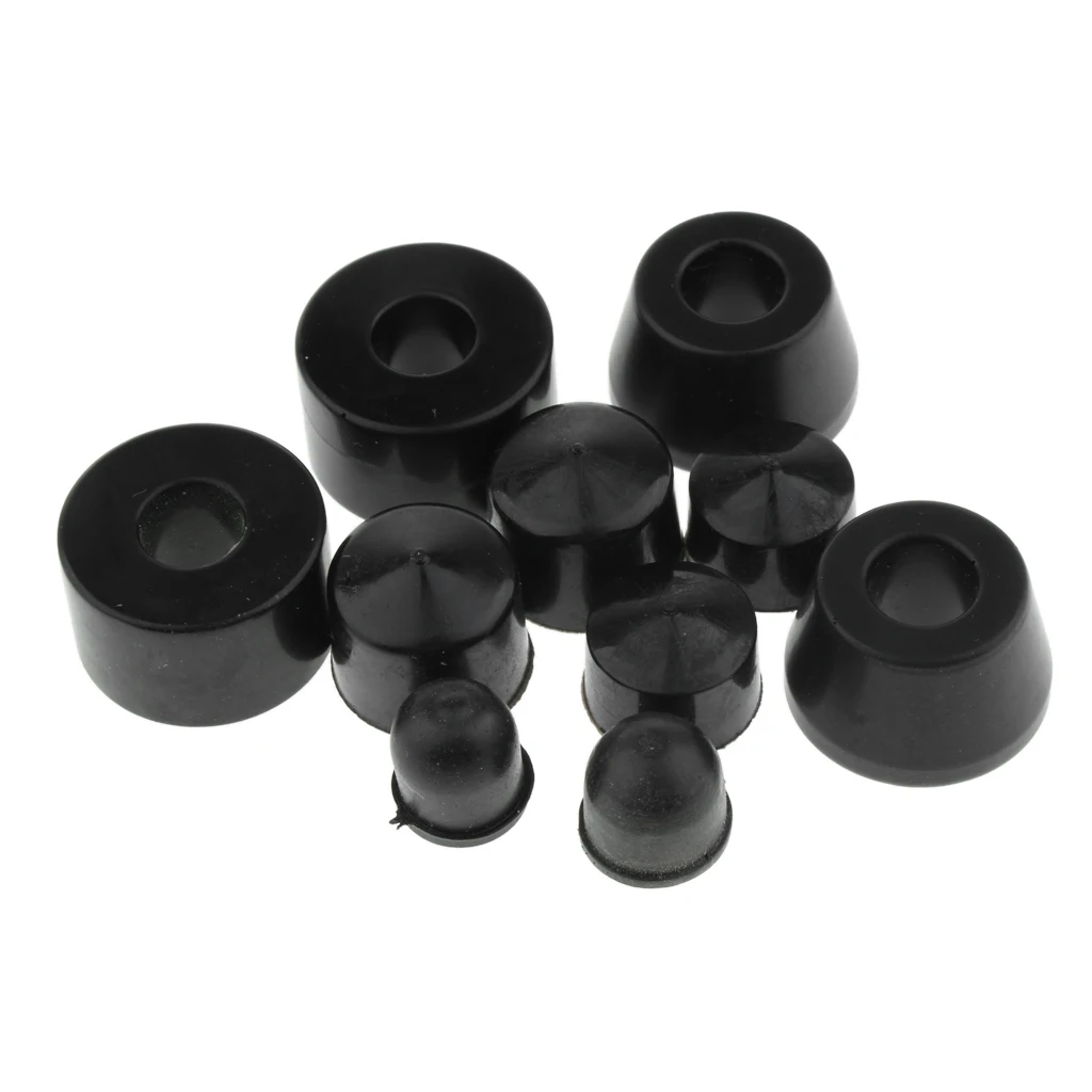 10pcs Skateboard Truck Pivot Cups Bushing Replacement for Longboard Cruiser Parts Skate Board Accessories 10pcs Skateboard Truck Pivot Cups Bushing Replacement for Longboard Cruiser Parts Skate Board Accessories